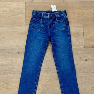 Crewcuts Kids Sailor Jeans, size 8 (NWT)